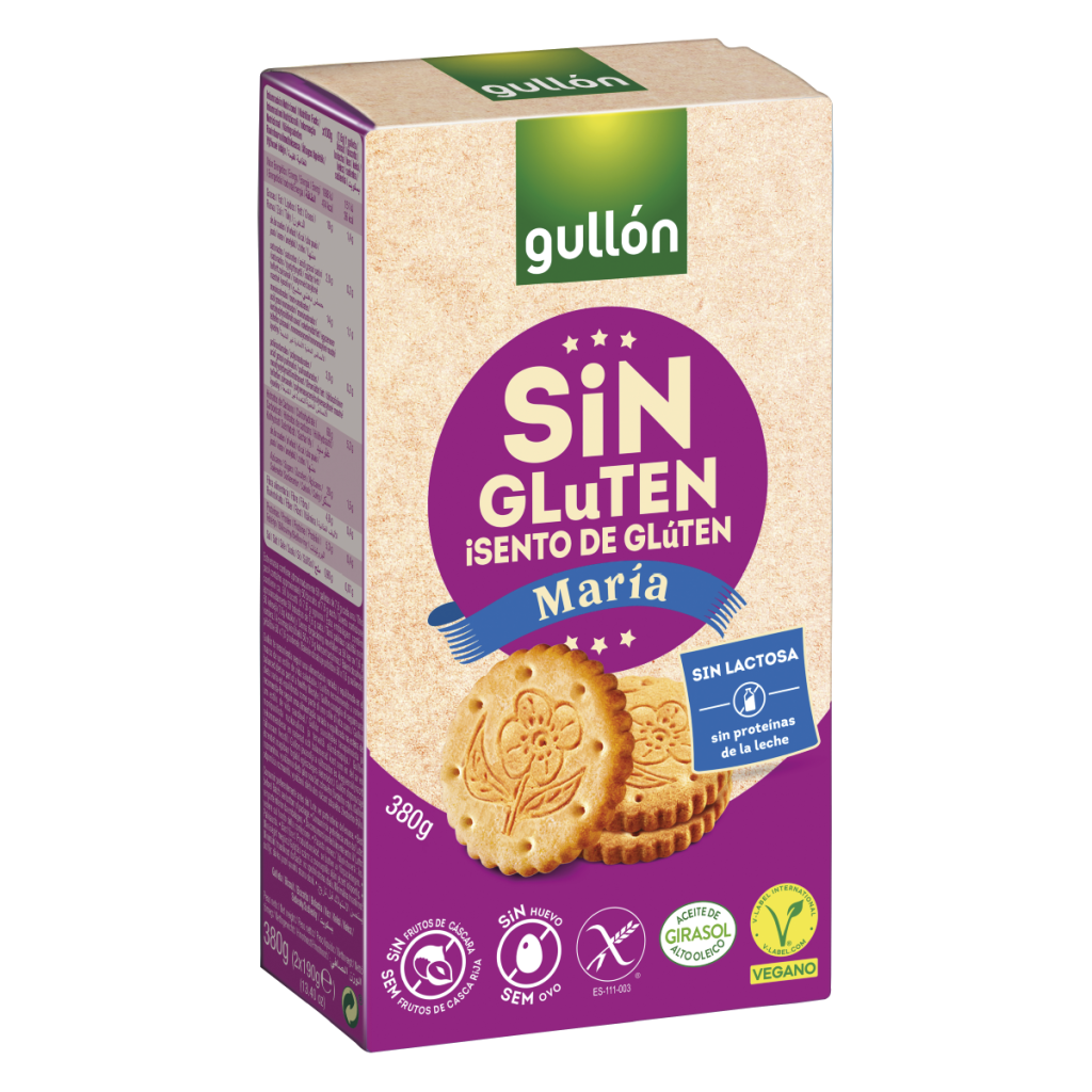 2x1 GULLON GALLETA MARIA SIN GLUTEN 380G
