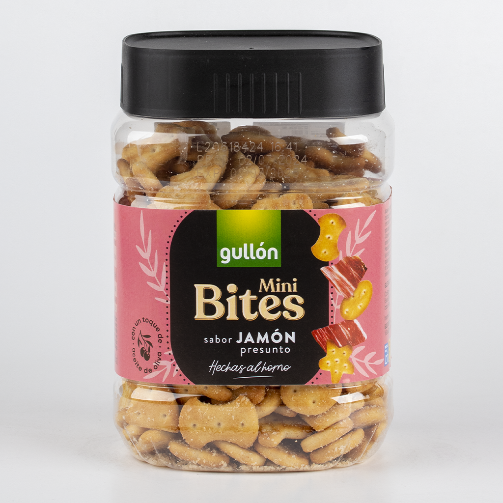 2x1 GULLON GALLETA MINI BITES JAMON 250G