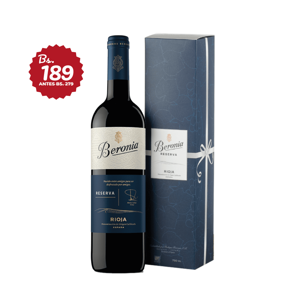 BERONIA VINO RESERVA 2018 750 ML