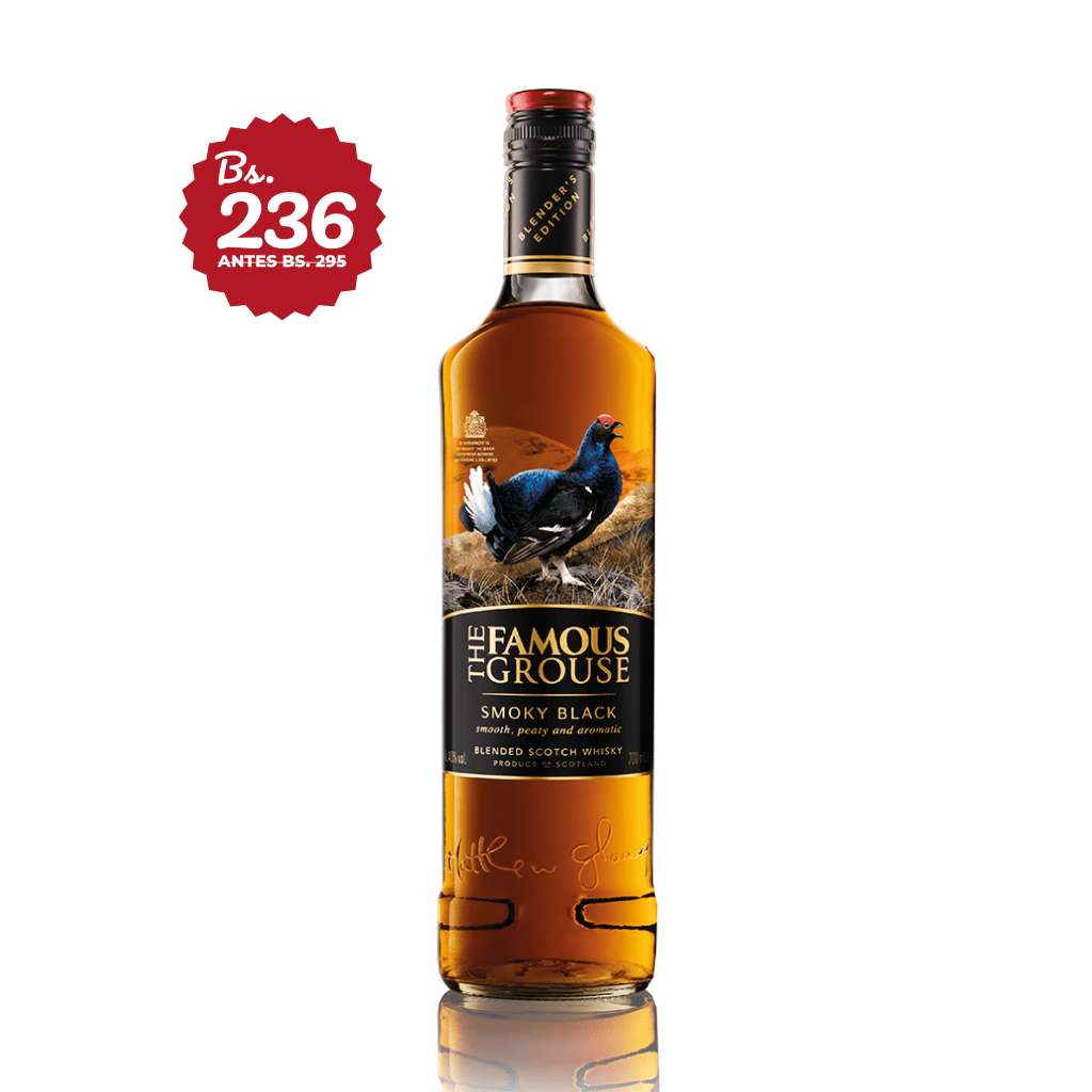WHISKY THE FAMOUS GROUSE SMOKYBLACK 700 ML