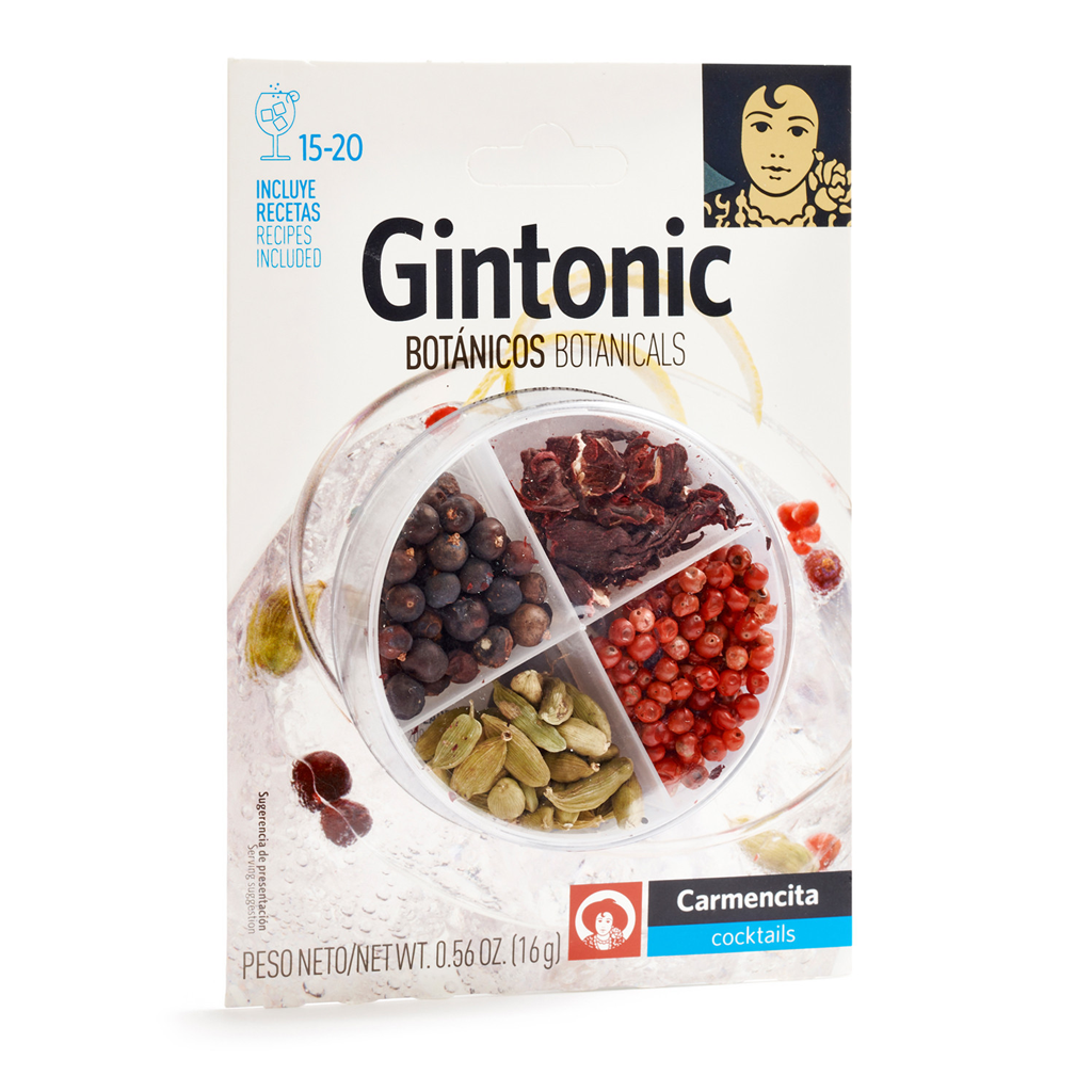CAR. BOTANICOS GINTONIC 16G BLISTER