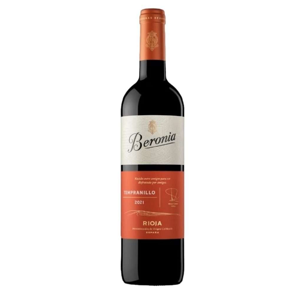 BERONIA VINO TEMPRANILLO 750 2021 ML