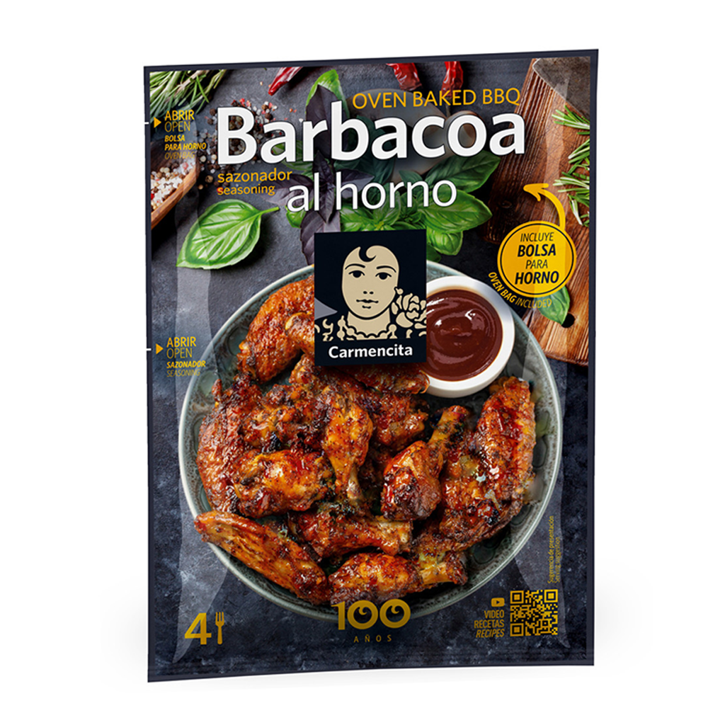 2X1 CAR. SAZONADOR EN BOLSA BBQ ASADO EN SU JUGO 57g BOLSA HORNO