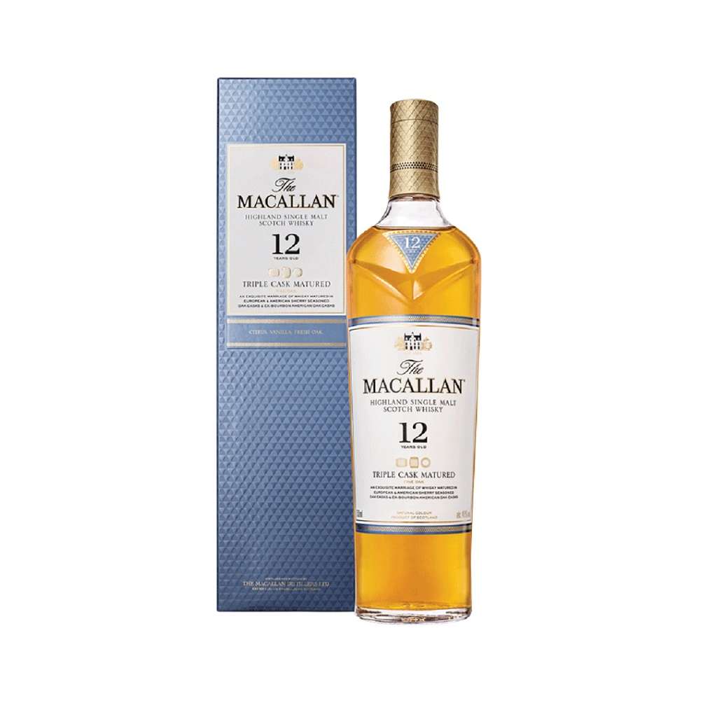 WHISKY THE MACALLAN TRIPLE CASK 12 AÑOS 700 ML