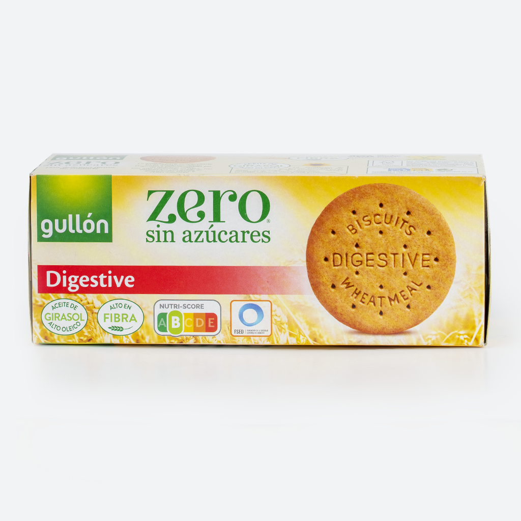 GULLON GALLETA DIGESTIVE ZERO 400G